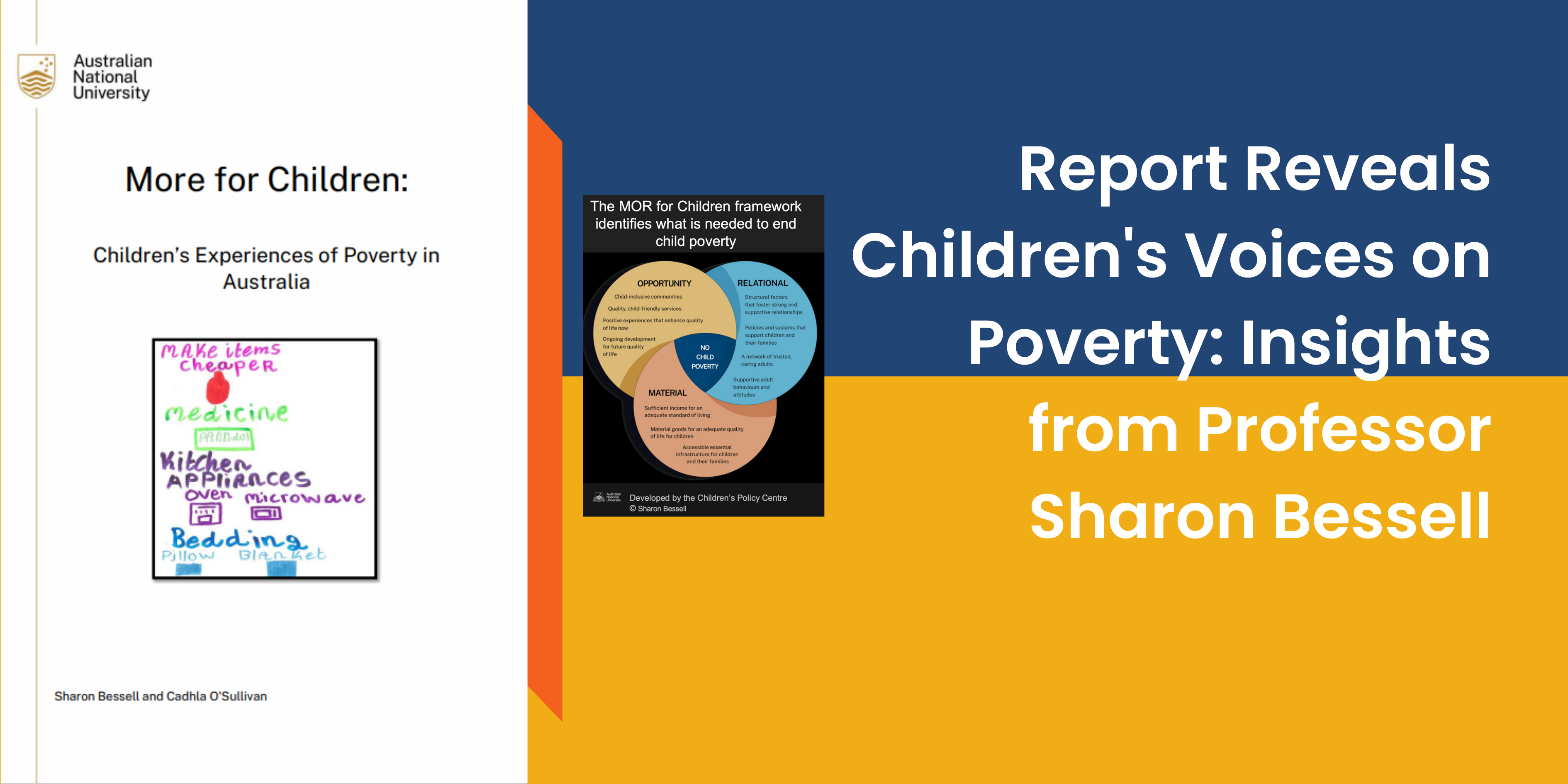 Report Reveals Childrens Voices on Poverty Insights from Professor Sharon Bessell