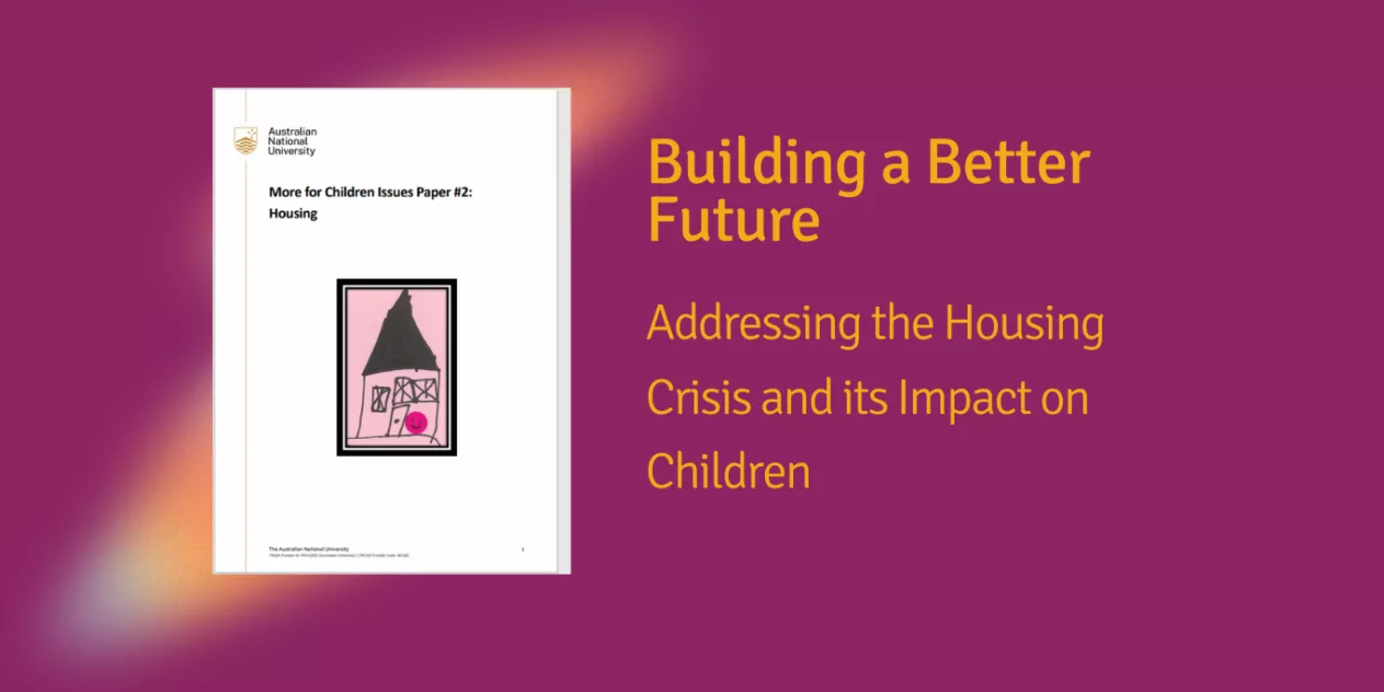 More for Children Issues Paper 2 Housing