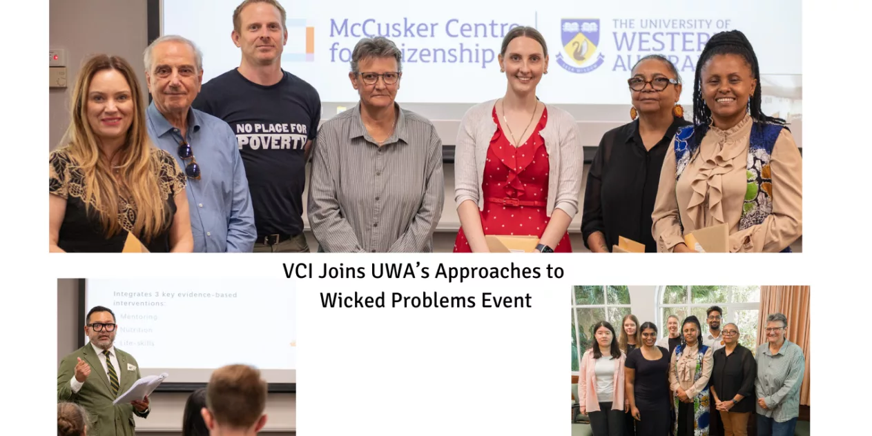 VCI Joins UWAs Approaches to Wicked Problems Event