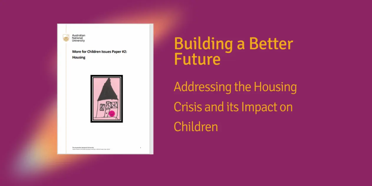 More for Children Issues Paper 2 Housing