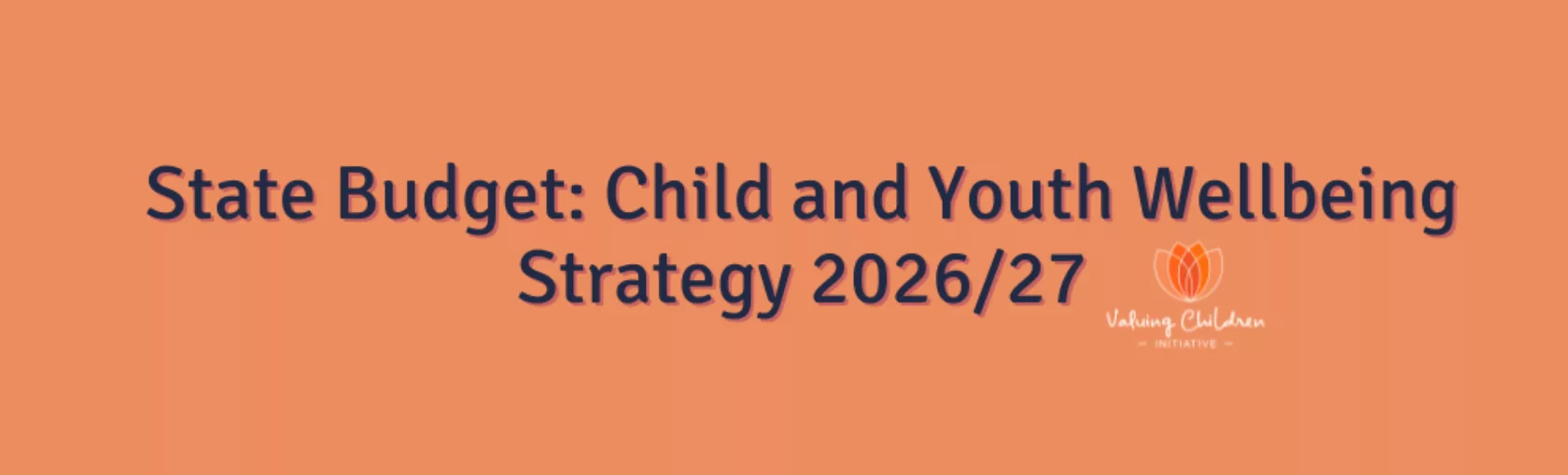 Child and Youth Wellbeing Strategy Cover Page