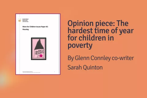 By Glenn Connley co writer Sarah Quinton