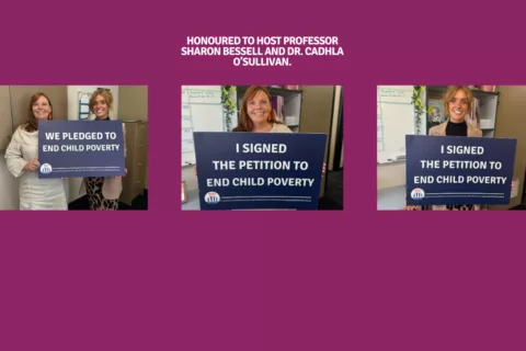 Honoured to host Professor Sharon Bessell and Dr Cadhla O Sullivan