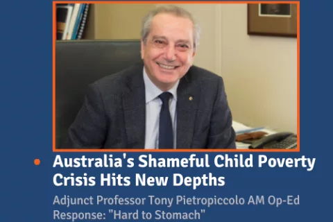 Oped Tony Pietropiccolo AM hard to stomach response