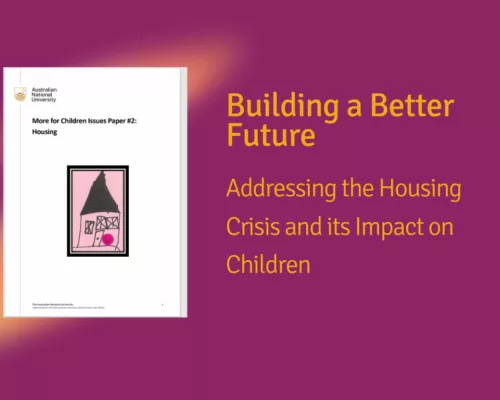 More for Children Issues Paper 2 Housing
