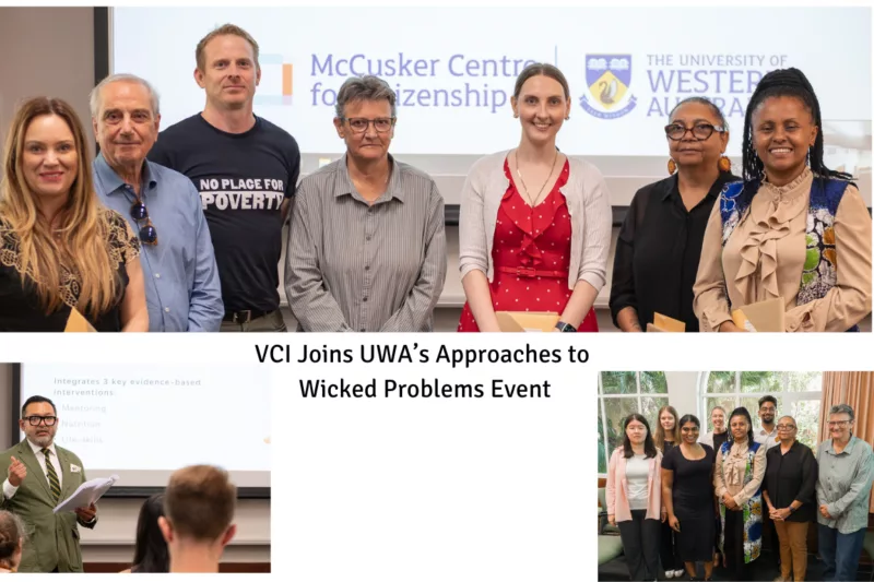 VCI Joins UWAs Approaches to Wicked Problems Event