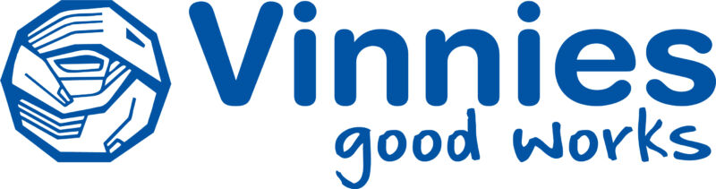 Vinnies Good Works Logo Blue RGB