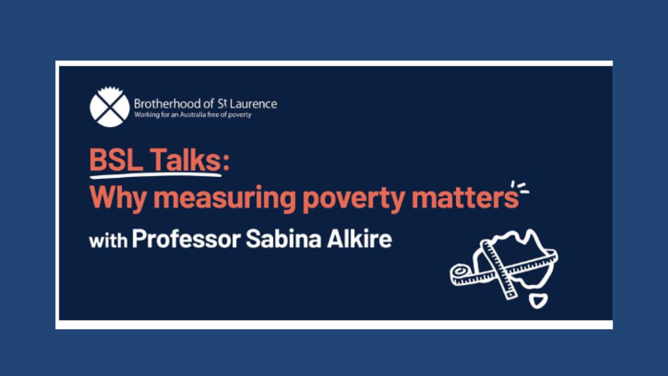 BSL Talks on Why measuring poverty matters