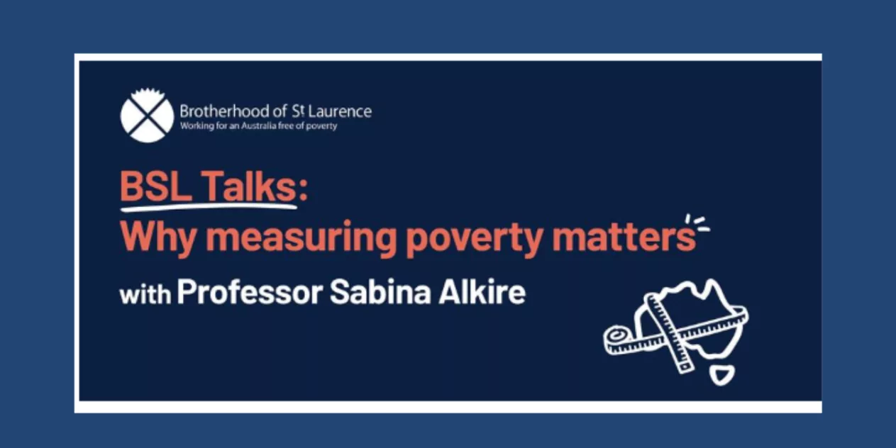 BSL Talks on Why measuring poverty matters