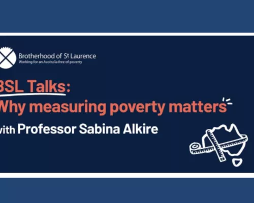 BSL Talks on Why measuring poverty matters